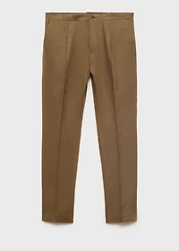 Salerno 100% Linen Slim Fit Suit Pants