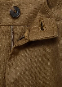 Salerno 100% Linen Slim Fit Suit Pants