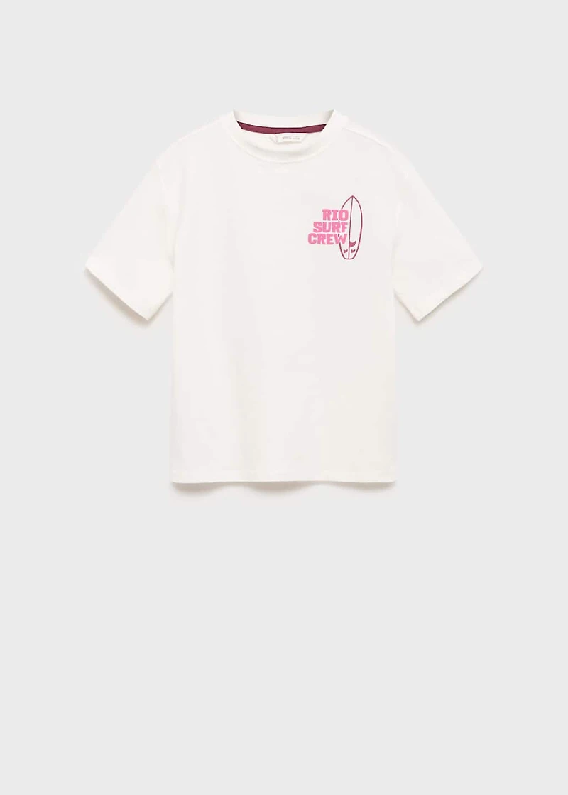 Surf printed t-shirt