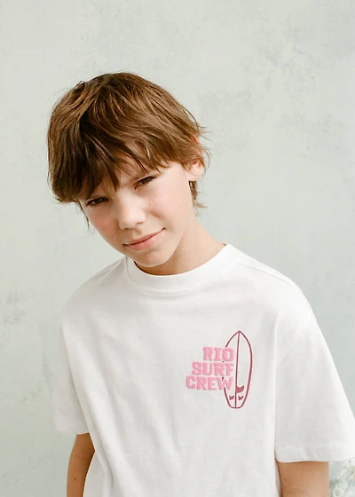 Surf printed t-shirt