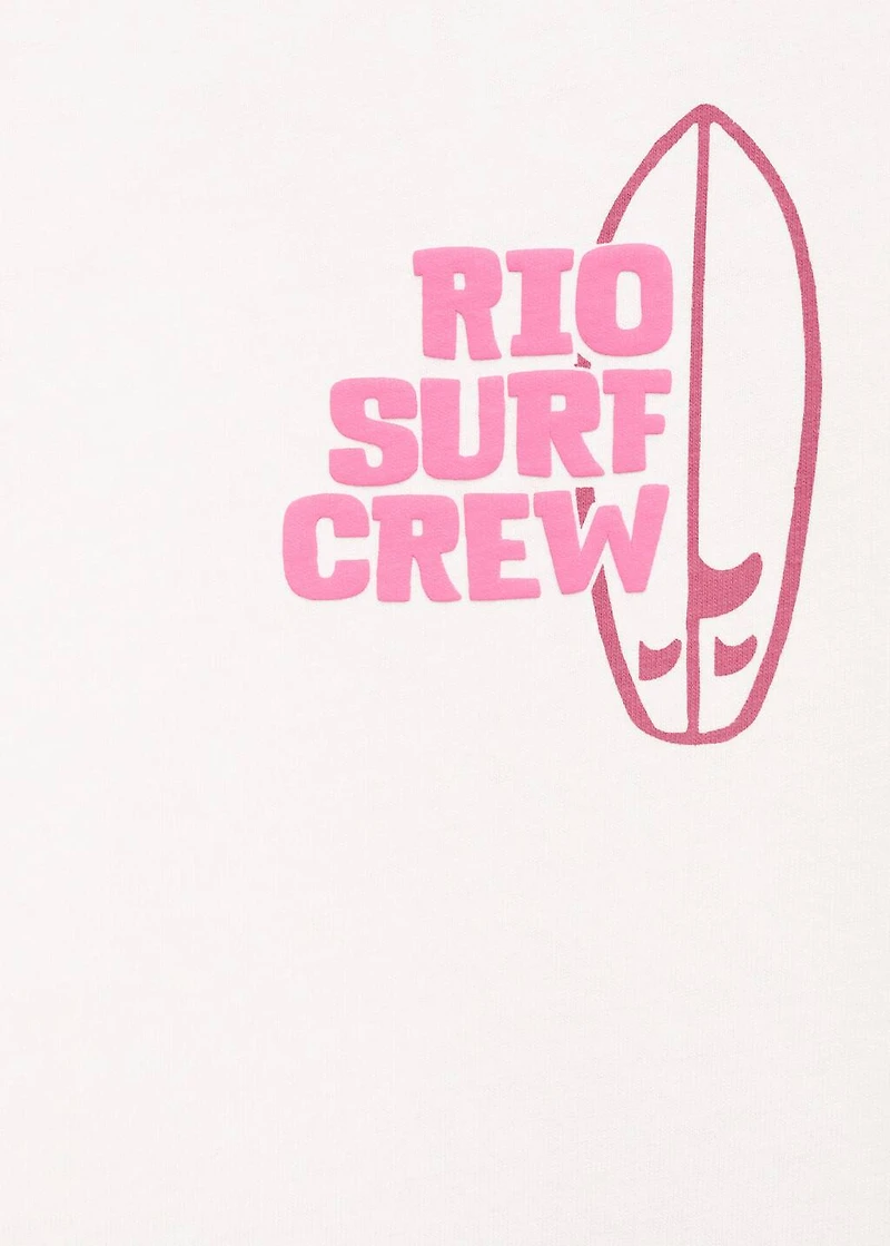 Surf printed t-shirt