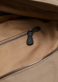 Shopper bag with adjustable handle