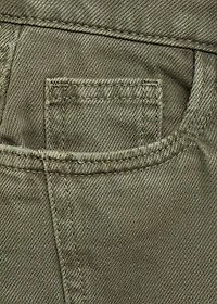 Shorts with stitching detail