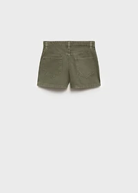 Shorts with stitching detail