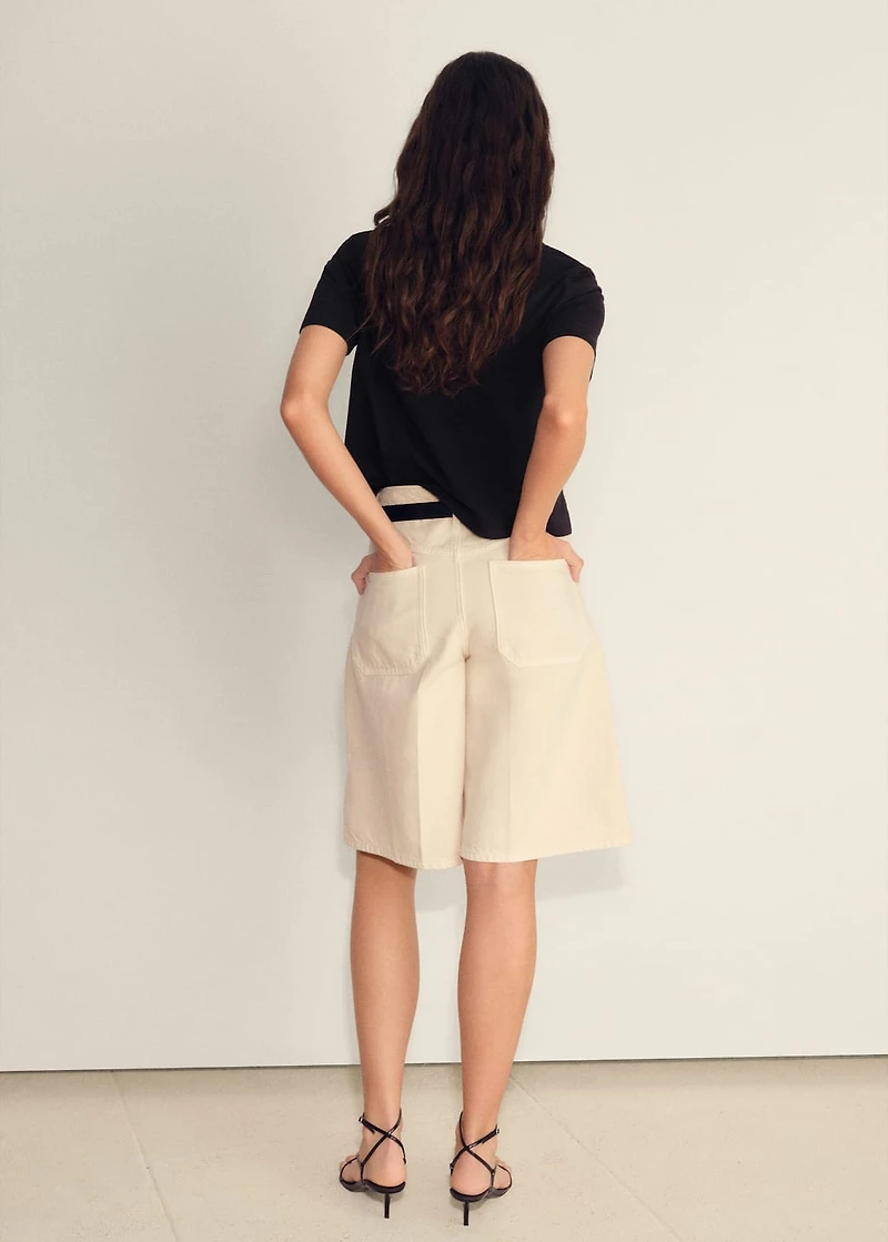 Embroidered detail T-shirt