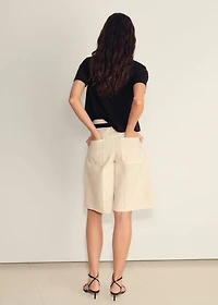 Embroidered detail T-shirt