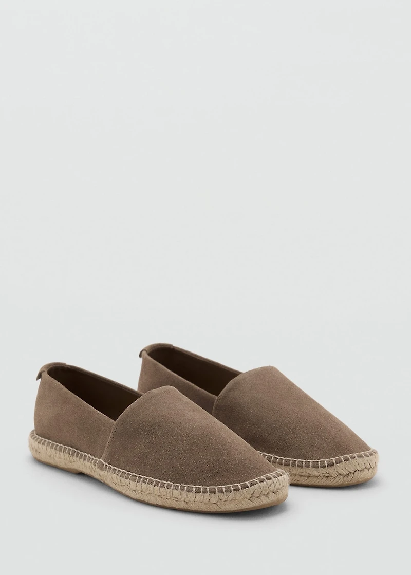 Jute suede espadrilles