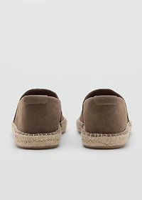 Jute suede espadrilles