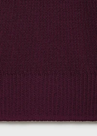 Short-sleeved crop sweater
