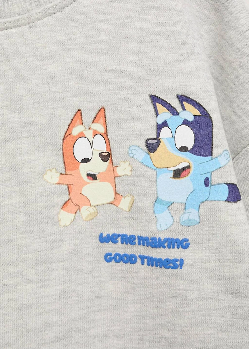 Bluey-print sweatshirt