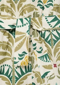 Tropical print jumpsuit