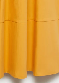 Long gathered skirt