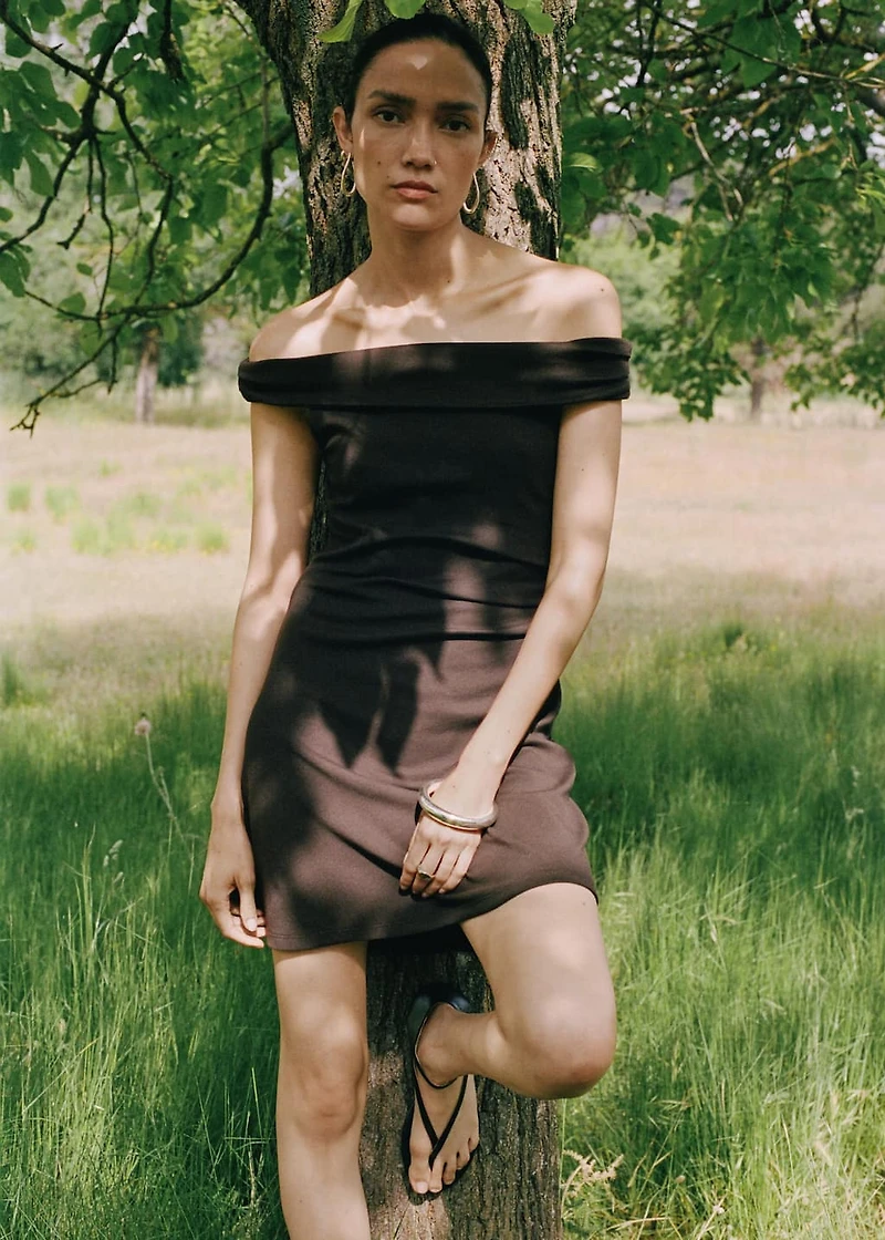 Strapless dress
