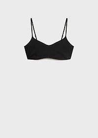 Thin-strap bra