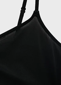 Thin-strap bra