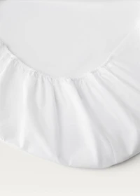 Percale cotton fitted sheet for cm bed