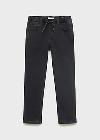 Comfy jeans with drawstring