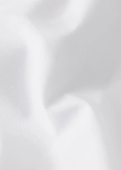 200-thread count percale cotton top sheet for 150/160 cm bed