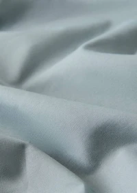 Percale cotton fitted sheet for 135/140 cm bed