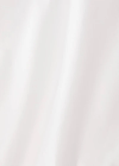 300-thread count percale cotton fitted sheet for cm bed
