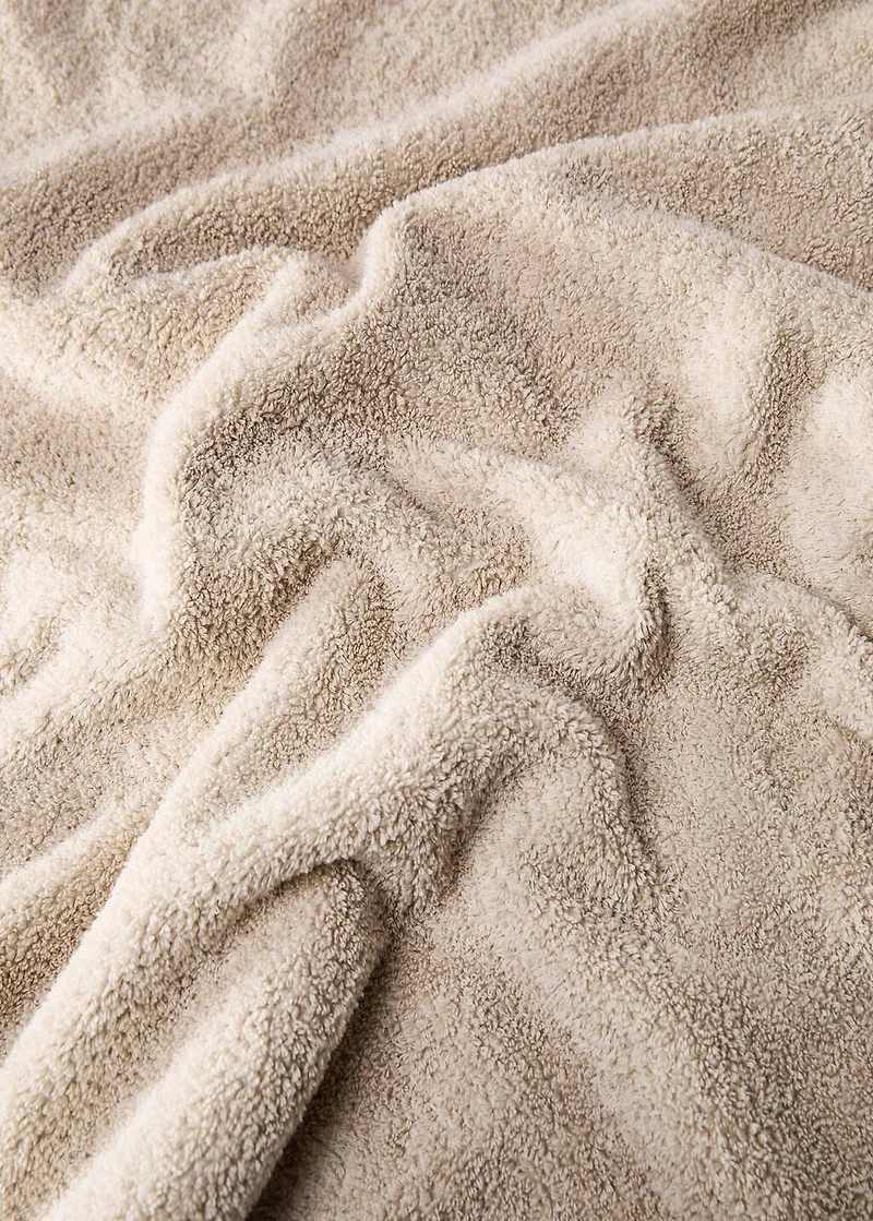 Garment-dyed washcloth