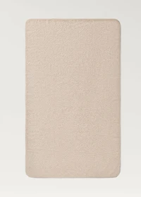 Garment-dyed bath towel
