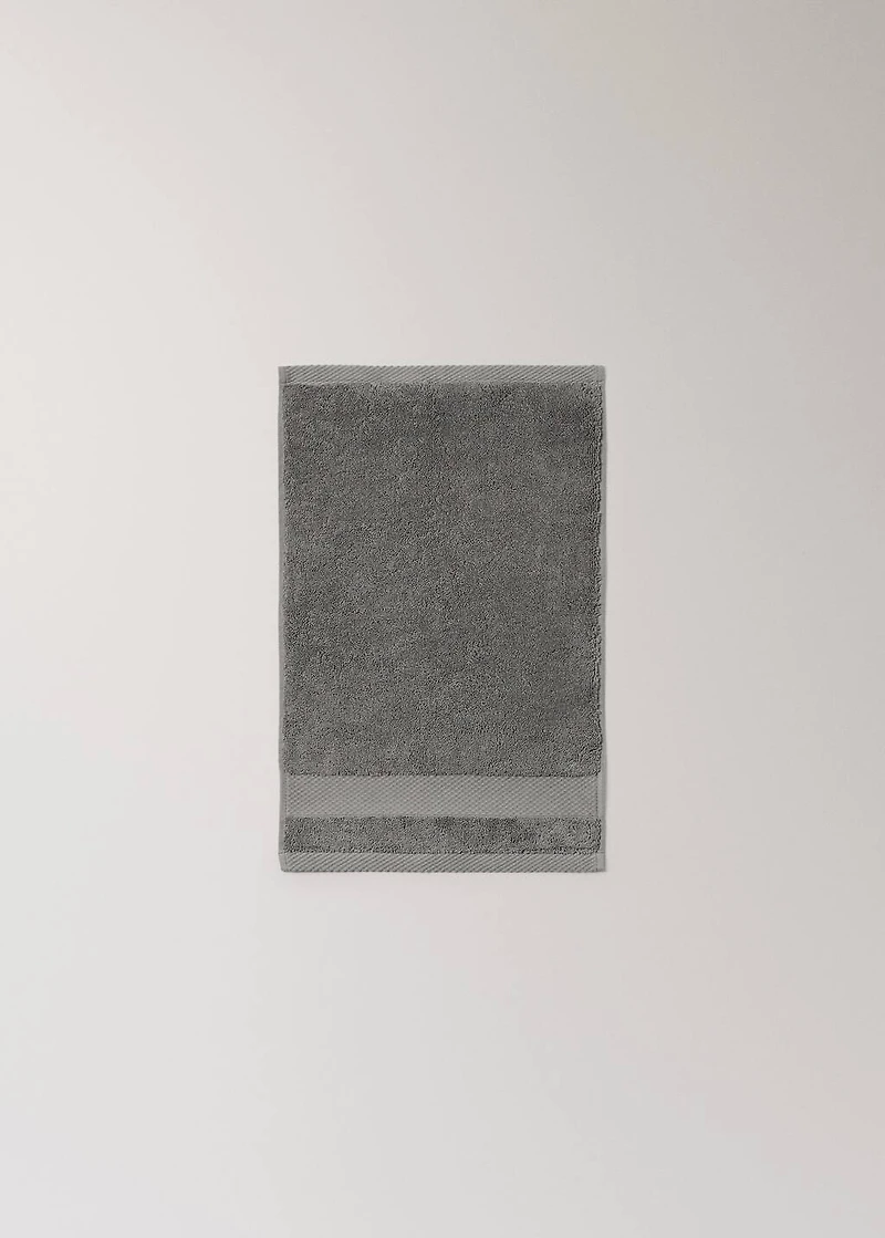 Extra-soft cotton face towel