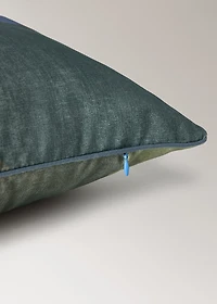 Cotton cushion cover with abstract print 40x60 cm