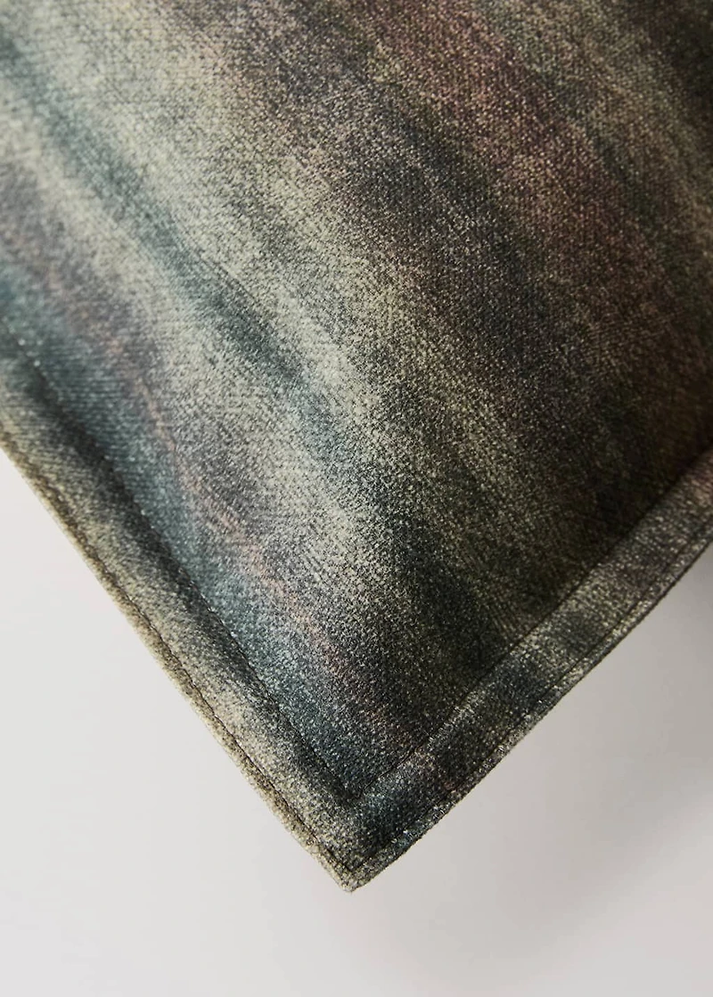 Linen striped cushion cover 40x60 cm