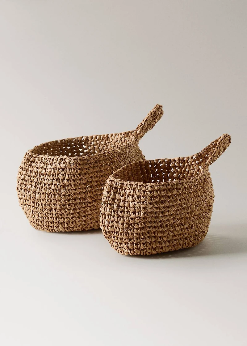 Paper basket for hanging