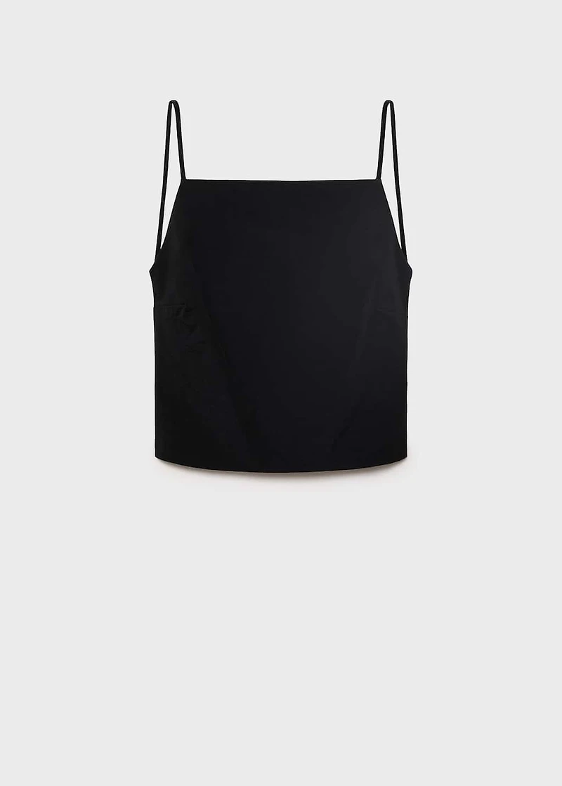 Open-back top