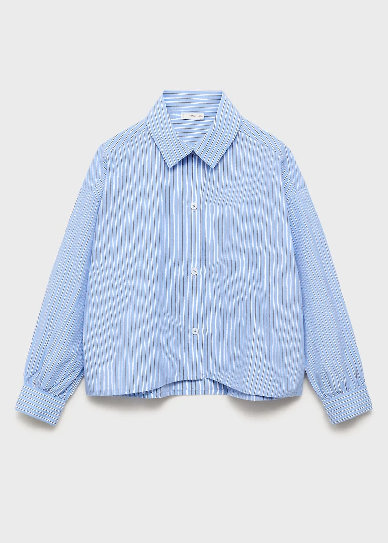 Oversize striped shirt