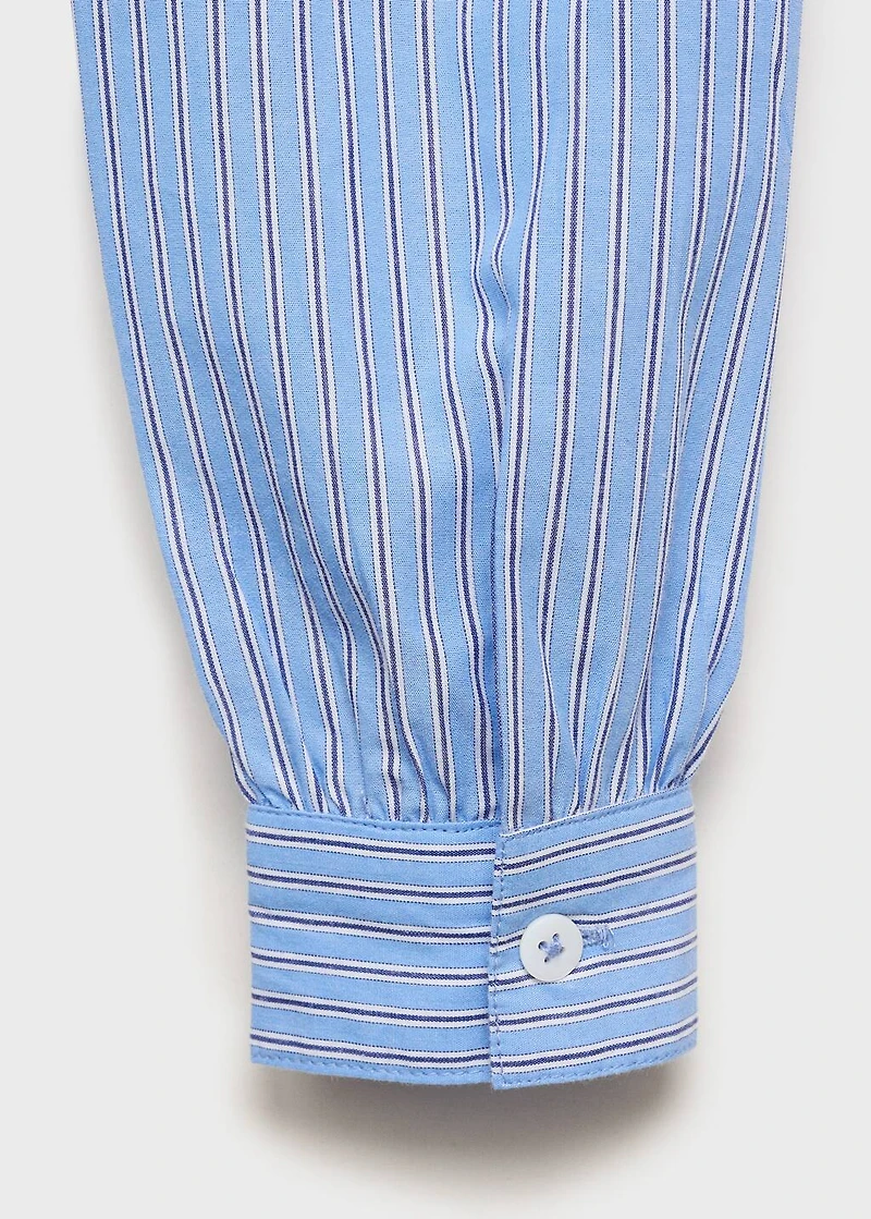 Oversize striped shirt