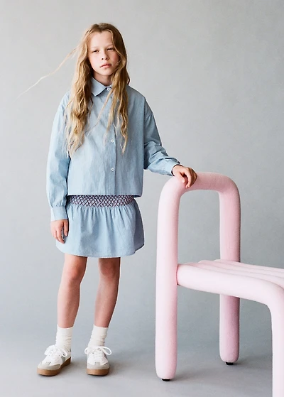 Oversize striped shirt