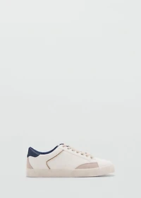 Combined design sneakers