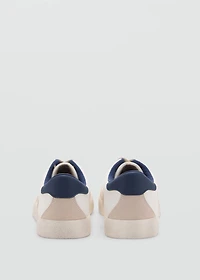 Combined design sneakers