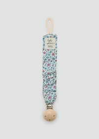 Printed brooch pacifier holder