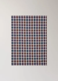 Checked kitchen towel
