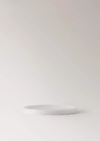 Medium alabaster valet tray