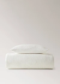 Satin cushion cover