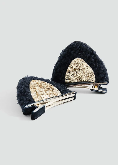 Kitty ear barrette