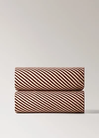 Cotton two-tone children’s blanket