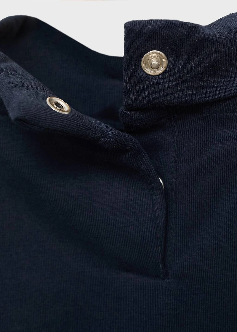 Turtleneck T-shirt