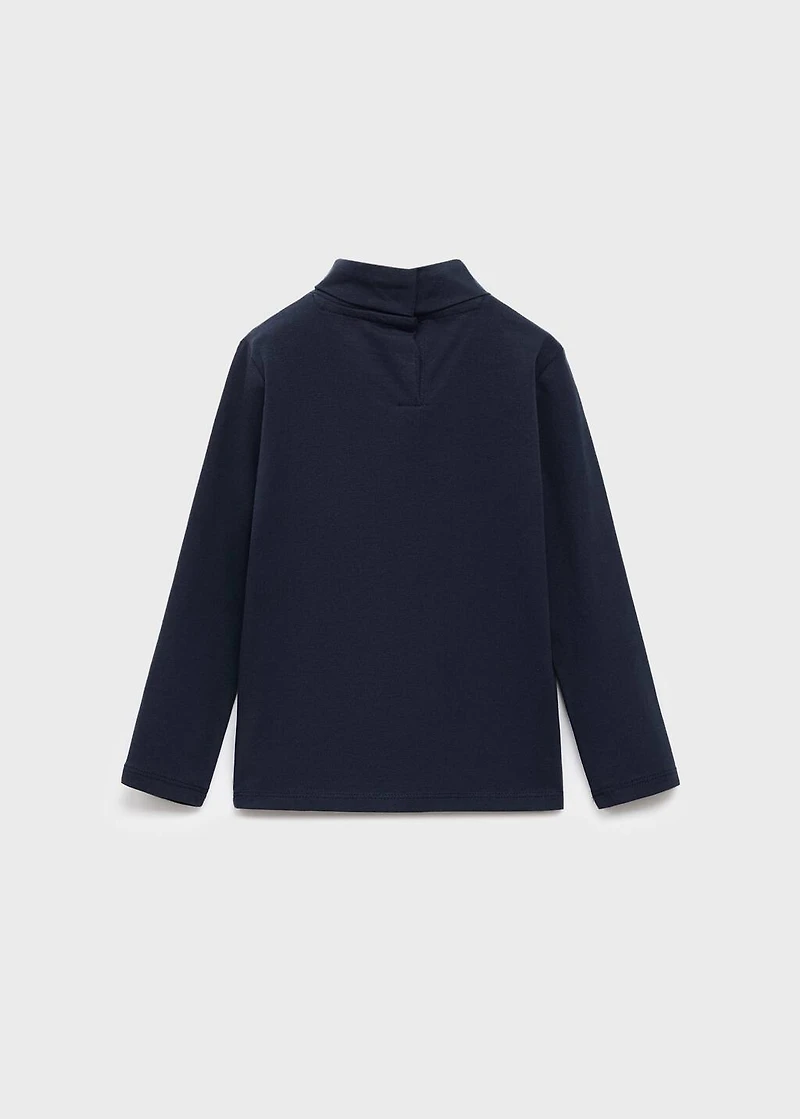 Turtleneck T-shirt