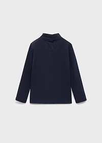 Turtleneck T-shirt