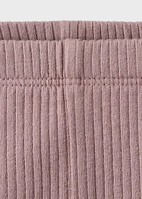 Ribbed leggings