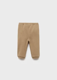 Cotton drawstring joggers