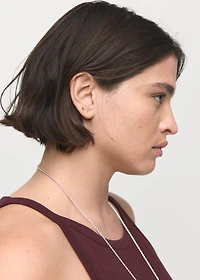 Ribbed cotton-blend top