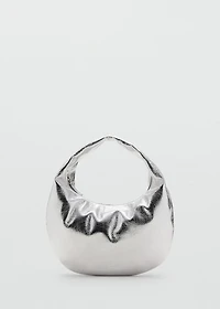 Metallic handbag
