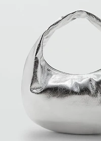 Metallic handbag